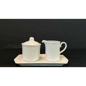 VTG Mitterteich Bavaria Sugar and Creamer Set w/Tray Cream Serverware High Tea